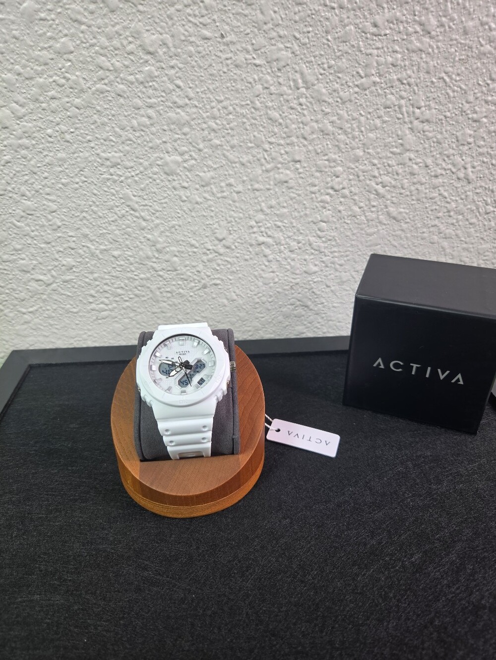 Activa x Invicta Digital Men's Watch – 48mm White (ACW8120-002) New in Box